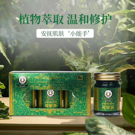 稻穗青草膏清凉油清凉油风油精蚊虫叮咬止痒晕车提神 50g/瓶 商品图2