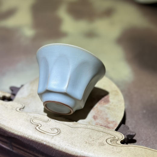 雅器｜东道汝窑·方圆杯（2023天青） 商品图1