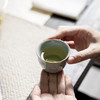 【日用百货】-宜室茶话 拟古青瓷玉兰雕刻主人杯 商品缩略图1