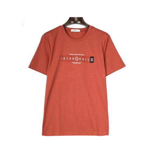 男装23夏季新品休闲圆领T恤2214-D18001 商品图3