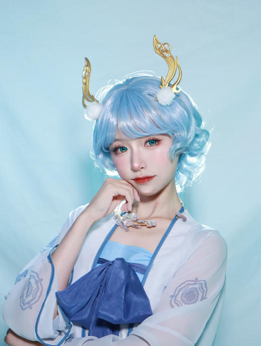 【活动】月抛·少女粉蓝/郭狐绿/仙麟粉 爆款 COS推荐 崩铁/原神 芙莉莲/三月七/卡芙卡/甘雨/提纳里 显色大直径扩瞳 小红书热门美瞳 商品图5