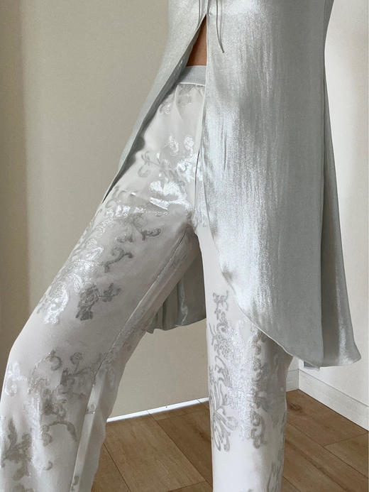 CG｜Lounge Pants [真丝松紧腰阔腿长裤] 商品图2