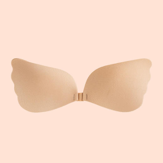 【一片式设计！芒果胸贴小胸显大吊带婚纱用隐形文胸】蜂窝透气遇水不掉，舒适隐形防凸，包装贴合肌肤，不易滑落提拉聚拢，平胸聚拢上托薄款乳贴粉丝专属 商品图3