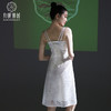 C-千年情话—梁祝草桥结拜皓色吊带连衣裙2S60022 商品缩略图2
