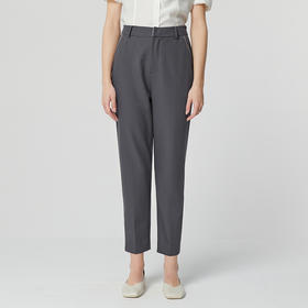 famecoco范可儿西装裤夏季女新款垂坠感高级感休闲百搭直筒裤FAB3GA024