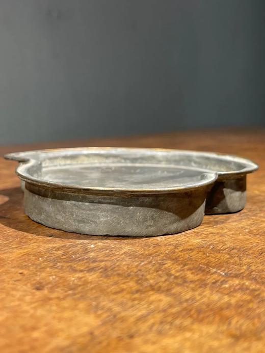 镶铜边锡质桃型笔舔洗，顺丰包邮 商品图6