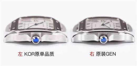 KOR厂卡地亚山度士复刻手表一比一手表真假对比评测 商品图4