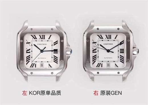 KOR厂卡地亚山度士复刻手表一比一手表真假对比评测 商品图0