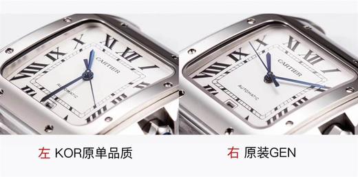 KOR厂卡地亚山度士复刻手表一比一手表真假对比评测 商品图3