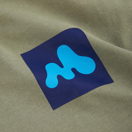 MountainSurf山系户外 复古拼色山形印花 纯棉T恤 无性别 LOGO TEE 商品图3