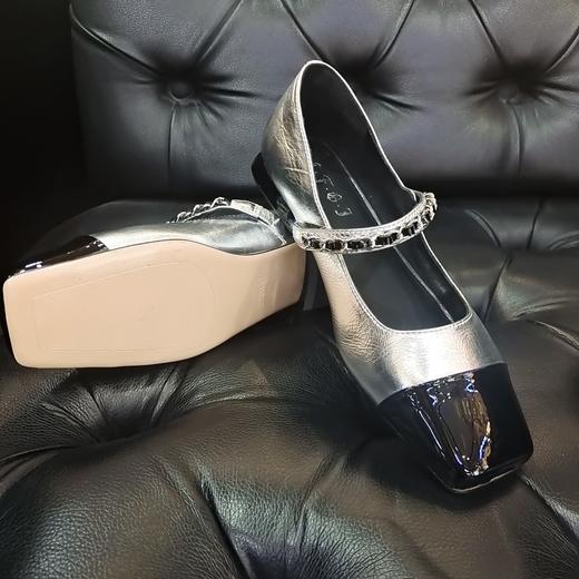 LFGJ  11406 真皮方头浅口玛丽珍单鞋 商品图2