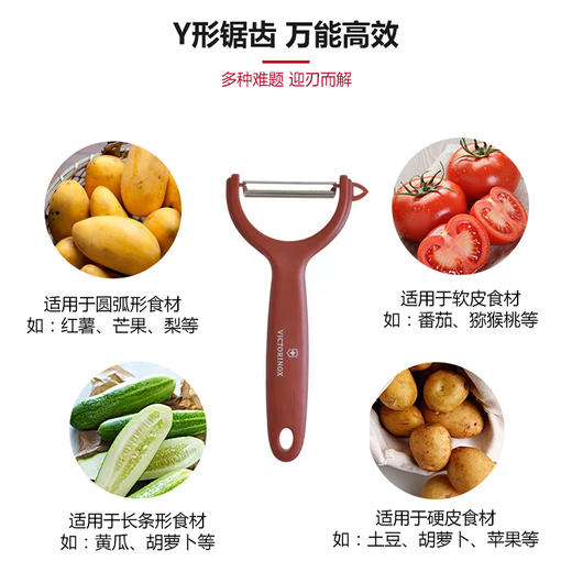 瑞士进口Victorinox维氏刀具套装厨房水果刀组合家用削皮器水果刨 商品图3