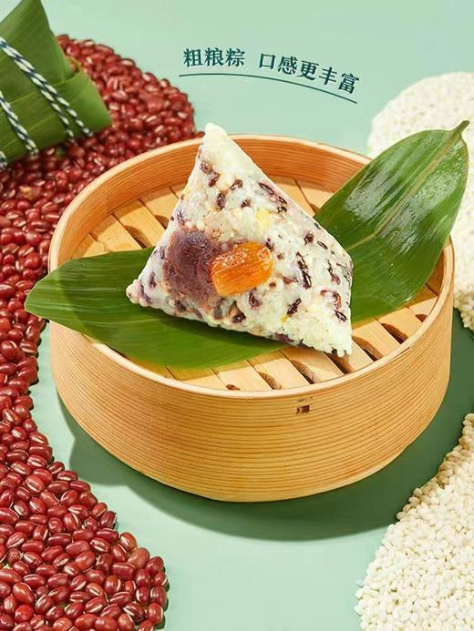 良品铺子聚享经典粽礼盒8枚1120g咸甜鲜肉八宝豆沙蜜枣粽端午送礼 商品图4
