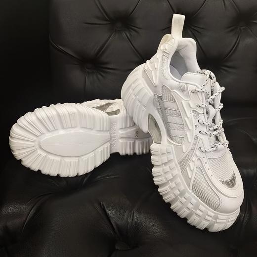 LFGJ   5254 时尚休闲运动真皮系带网鞋 商品图4