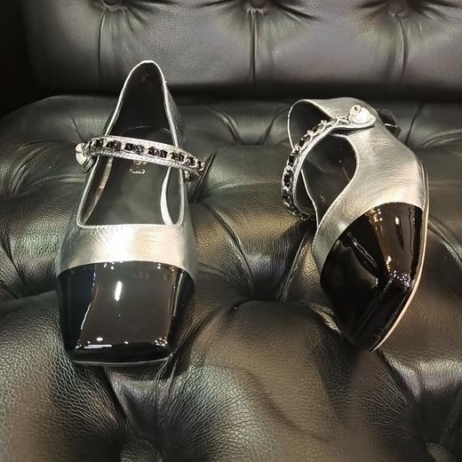 LFGJ  11406 真皮方头浅口玛丽珍单鞋 商品图5