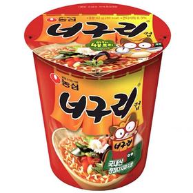 农心浣熊面小杯62g농심 너구리 소컵