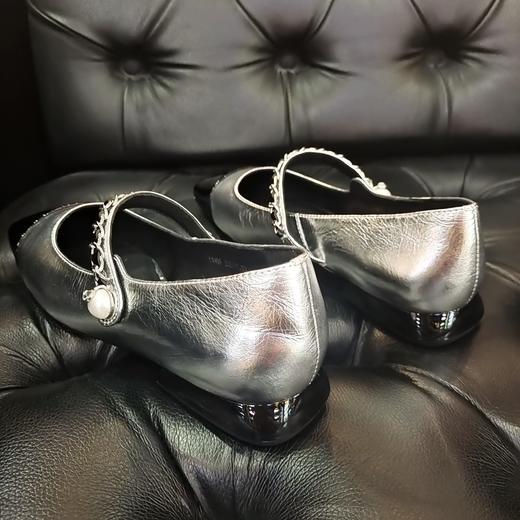 LFGJ  11406 真皮方头浅口玛丽珍单鞋 商品图4