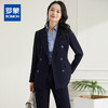 罗蒙春秋女装双排扣西服外套女士商务通勤职业OL气质单西装上衣外套 商品缩略图0