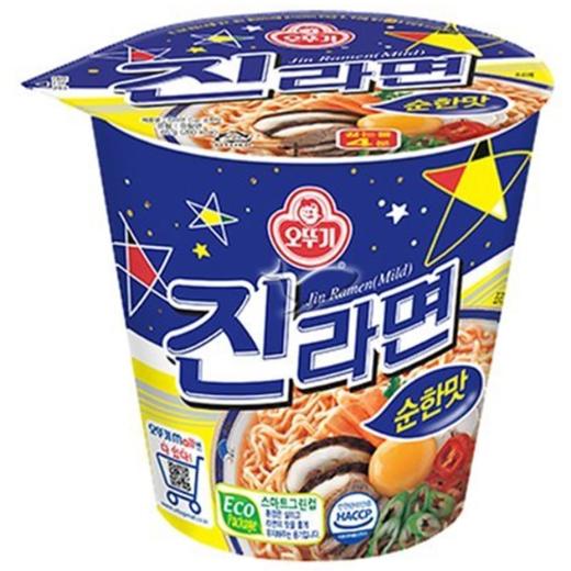不倒翁真拉面原味小杯65g오뚜기 진라면 순한맛 소컵 商品图0