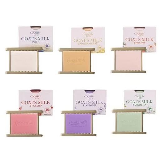 【中欧班列精选5块】澳洲香皂 原装进口乡间生活（COUNTRY LIFE）羊奶皂 原味/薰衣草/蜂蜜 100g/块*5 商品图9