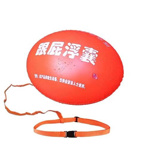 夏之恋跟屁浮囊跟屁虫户外游泳浮漂球防溺水加厚双气囊游泳包户外野外游泳辅助水上浮力球1个 商品图5