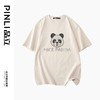 PINLI品立春季新款熊猫印花短袖T恤男士休闲上衣BG231111051 商品缩略图6