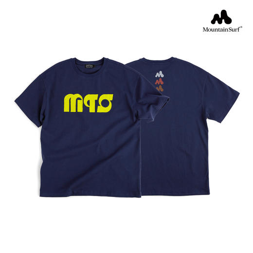 MountainSurf山系露营户外 MTS字母 重磅纯棉T恤 基础款 无性别 LOGO TEE 商品图0