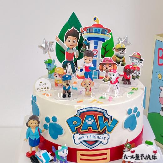 多款式~微加高汪汪队一家蛋糕（玩偶随机搭配）-低糖处理无添加 商品图1