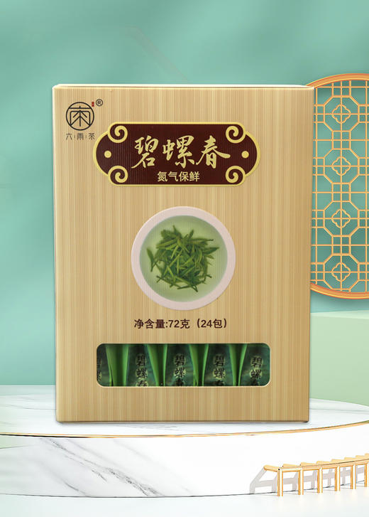 2023新茶碧螺春独立小包装便捷小袋装浓香型碧螺春绿茶 商品图0