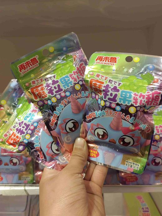 再来兽摩拉果软糖青提味40g 商品图0
