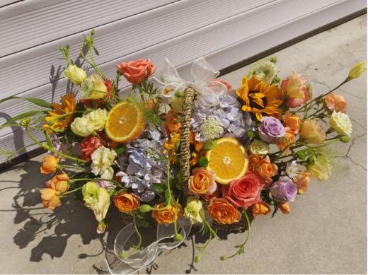 锦绣前“橙”花篮（拼团） 商品图2