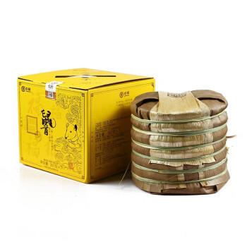 中粮-中茶2020年鼠首纪念版云南普洱茶357g /饼/干仓直发 商品图4