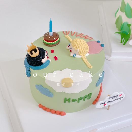 情侣小清新蛋糕-低糖处理无添加 商品图4