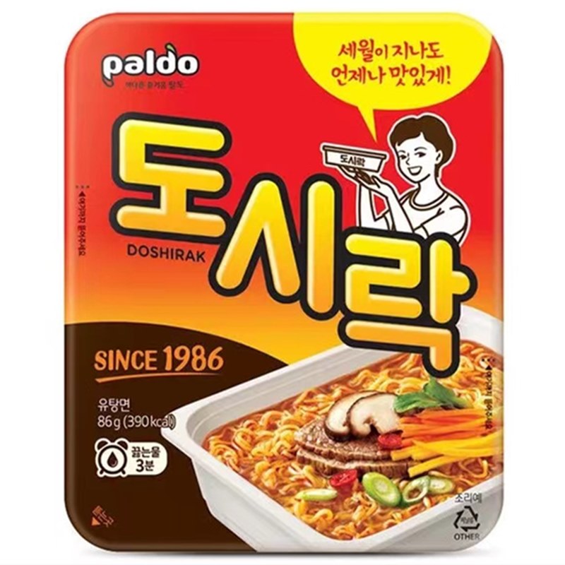 八道快餐面原味86g팔도 도시락 오리지널