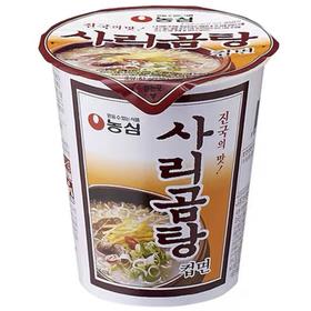 农心骨头味碗面小杯61g농심 사리곰탕 소컵