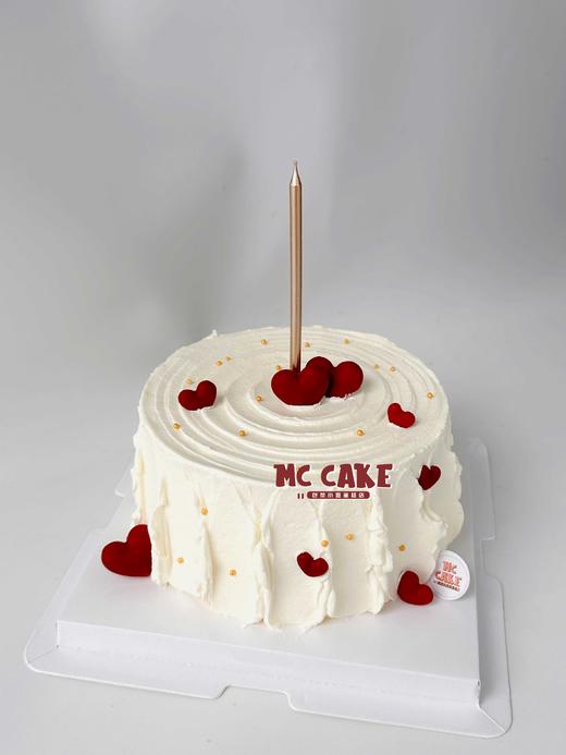 爱心桃装饰蛋糕 商品图2