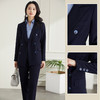 罗蒙春秋女装双排扣西服外套女士商务通勤职业OL气质单西装上衣外套 商品缩略图1