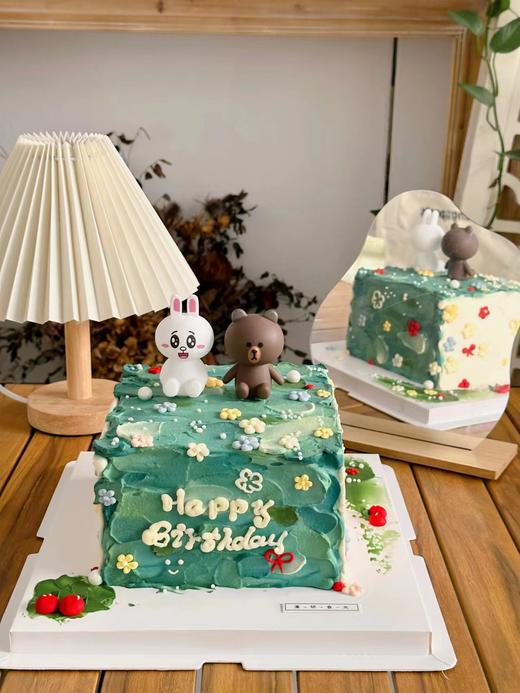 【生日蛋糕】可妮兔布朗熊款 商品图0