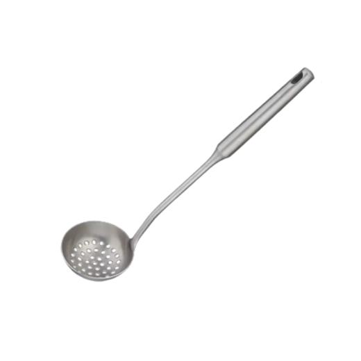 美思工房304不锈钢火锅汤勺漏勺捞勺加厚长柄勺子家用 商品图0