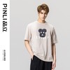 PINLI品立夏季新款纯棉印花T恤男士休闲短袖体恤BG231111060 商品缩略图3