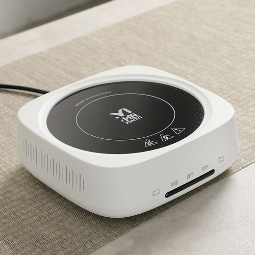 帝依CM-01电陶炉方形  迷你触摸静音电陶炉玻璃壶陶瓷壶铁壶通用烧水煮茶器家用 商品图2