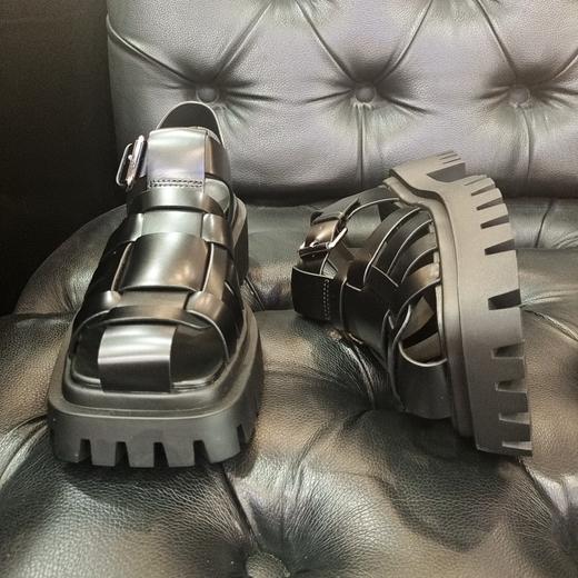 LFGJ  6157 复古编织罗马鞋 商品图8