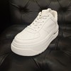 LFGJ  15104 新款系带厚底圆头百搭小白鞋 商品缩略图0