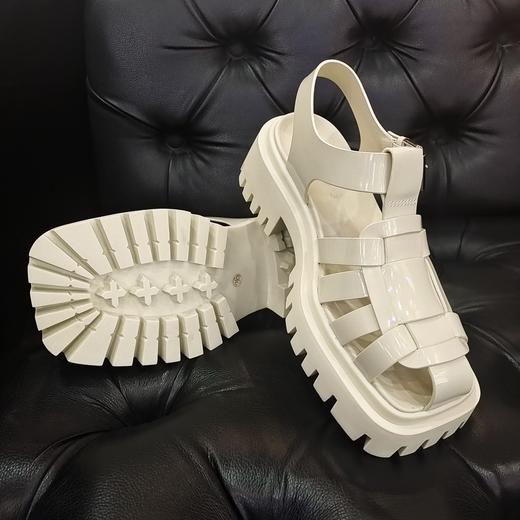 LFGJ  6157 复古编织罗马鞋 商品图3