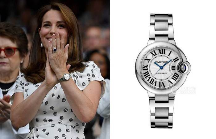 “勤俭持家”的小姐姐-凯特王妃佩戴卡地亚蓝气球