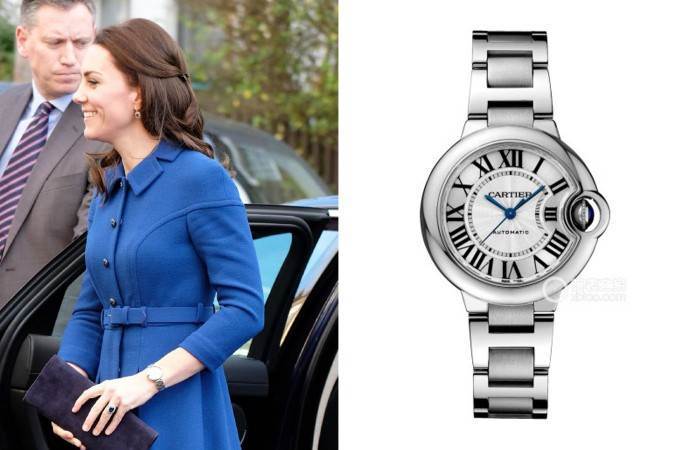 “勤俭持家”的小姐姐-凯特王妃佩戴卡地亚蓝气球