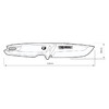 带鞘镀钛工匠刀工具刀划刀刀柄TB-H4S-40-TMK-2  TOUGHBUILT拓必得官方正品 商品缩略图1
