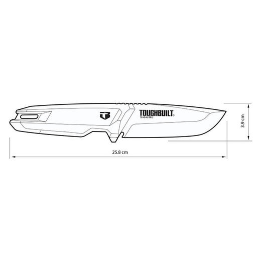 带鞘镀钛工匠刀工具刀划刀刀柄TB-H4S-40-TMK-2  TOUGHBUILT拓必得官方正品 商品图1