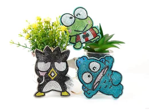 日本Sanrio三丽鸥水晶钥匙扣挂件库洛米玉桂狗双子星 商品图2