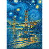 旧金山的星月夜 500片拼图 文创周边 Peter Pauper Press 英文原版 San Francisco Starry Night 500 Piece Jigsaw Puzzle 商品缩略图0